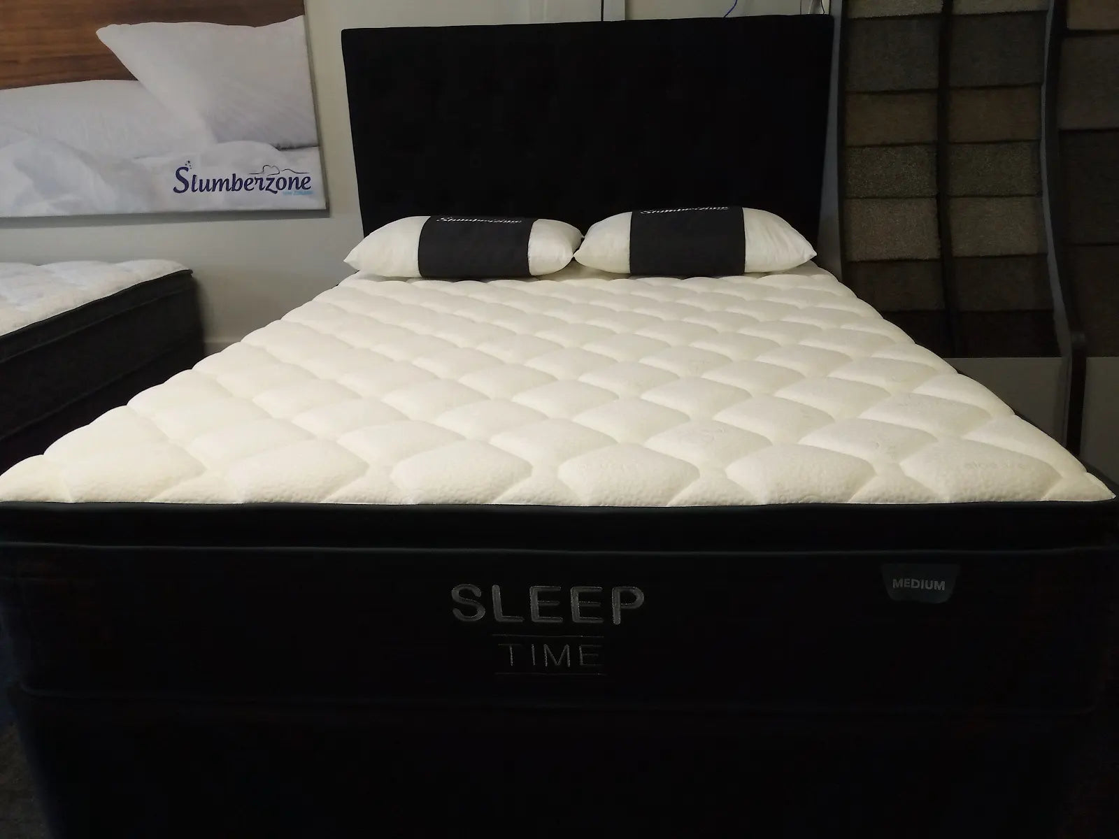 Sleep Time 5-Zone Pocket Spring Queen Size Mattress + Base Set